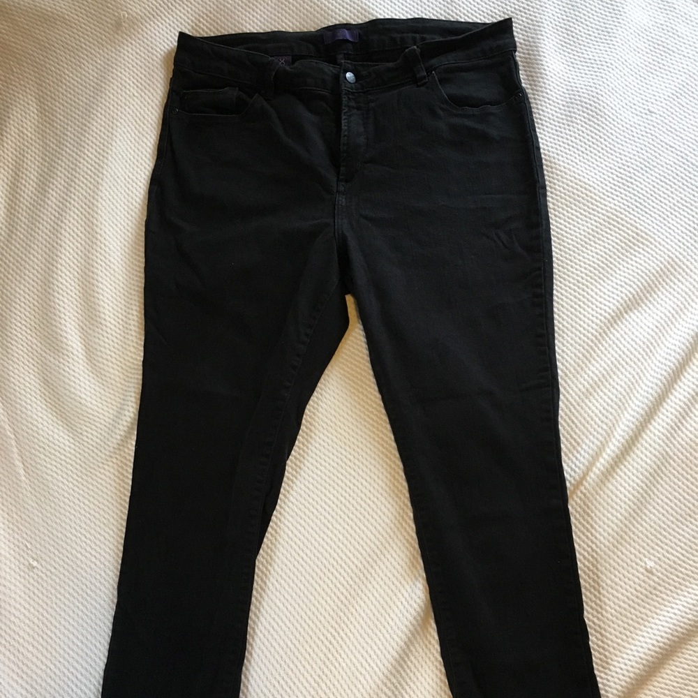 NYDJ Black Skinny Jeans